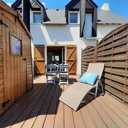 Maison 3 Pieces Avec Terrasse A 200m De La Du Men Du - - Fr-1-477-104 Villa
